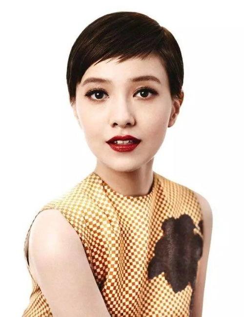 明星短头发图片,明星们的时尚短发造型大盘点