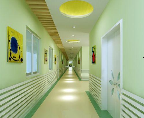 网红幼儿园走廊图片,童趣盎然，创意无限的空间之旅
